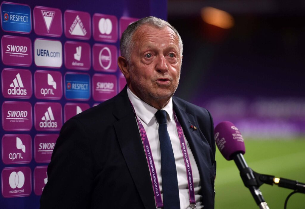 Jean-Michel Aulas, président de l'OL