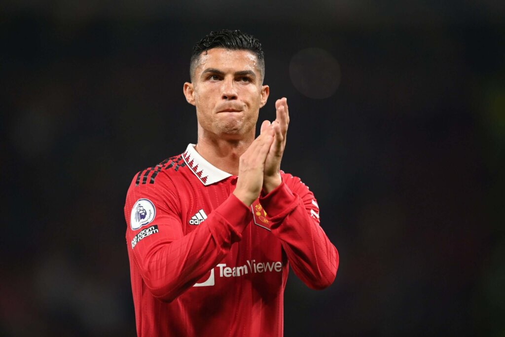 Cristiano Ronaldo sous les couleurs de Manchester United