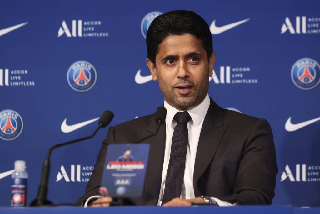 Nasser Al-Khelaïfi, président du PSG évoque le mercato