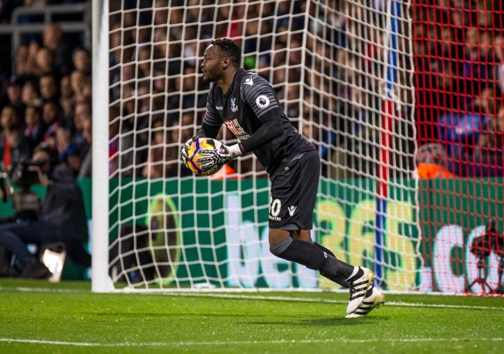 Steve Mandanda sous les couleurs de Crystal Palace