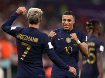 Mbappé et Griezmann en équipe de France