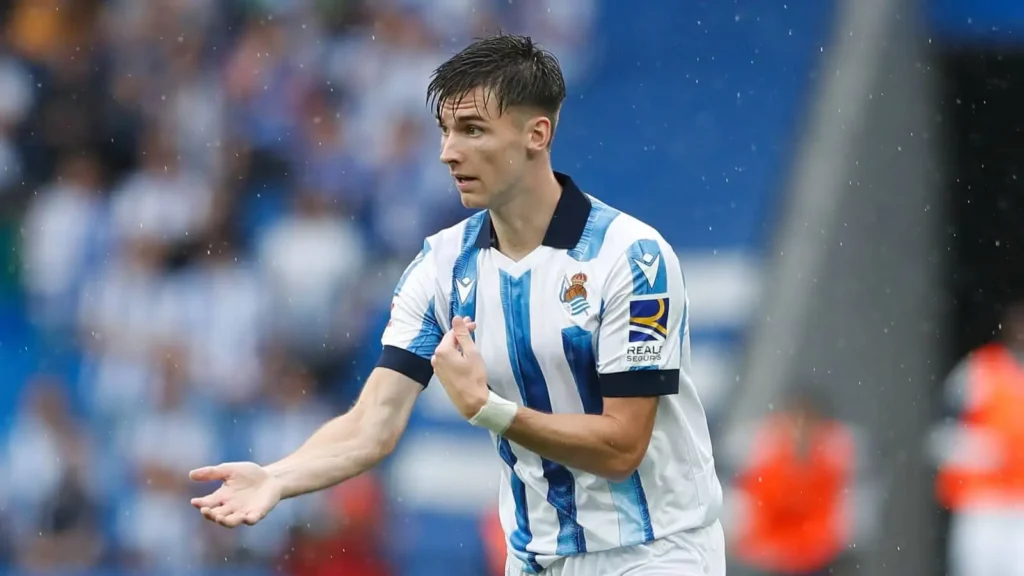 Kieran Tierney, le défenseur de la Real Sociedad