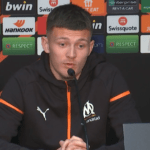 Quentin Merlin, défenseur de l'OM