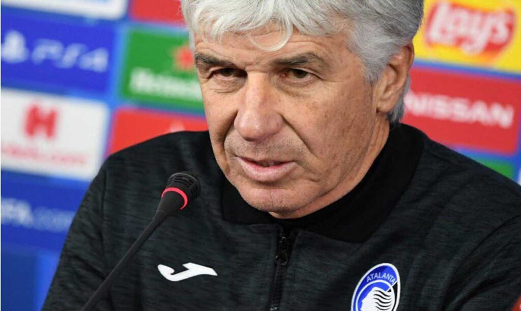 Gian Piero Gasperini, entraineur de l'Atalanta Bergame en Série A