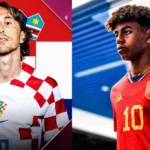 Espagne-Croatie pendant l'Euro 2024