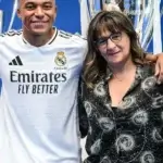 Kylian Mbappé et sa mère Fayza Lamari
