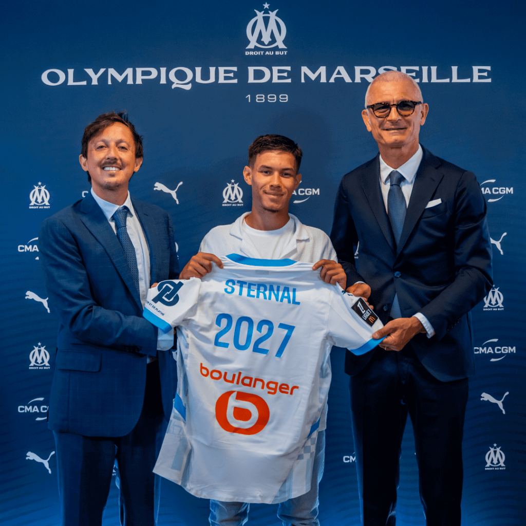 Enzo Sternal prolonge à l'OM