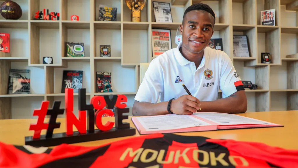 Youssoufa Moukoko débarque à l'OGC Nice