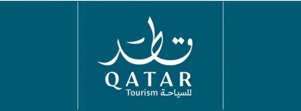 Le logo de l'office du tourisme du Qatar