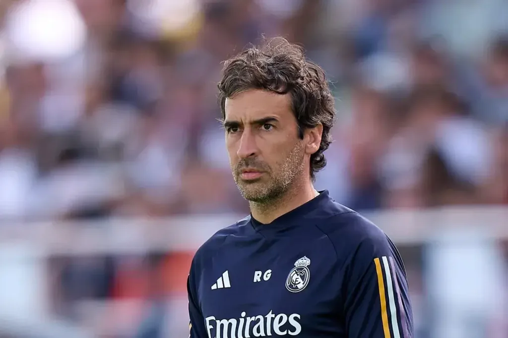 Raul, actuellement entraineur de la réserve du Real Madrid