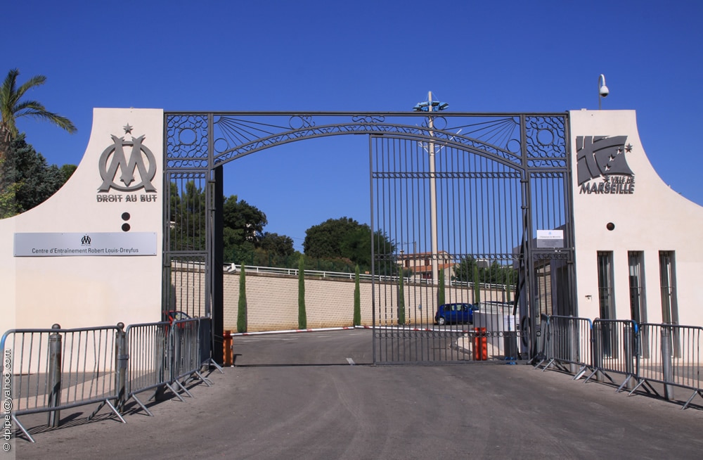 La Commanderie, le centre d'entrainement de l'OM