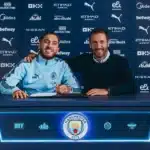 Rayan Cherki, nouveau joueur de Manchester City