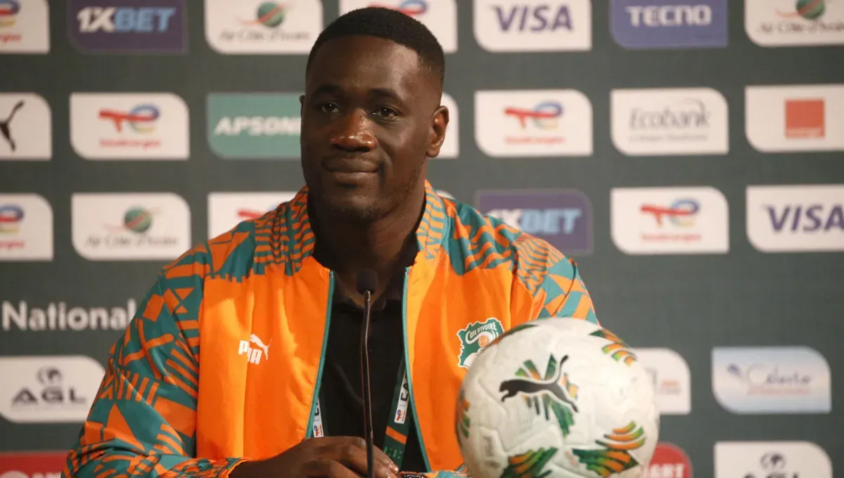Emerse Fae, sélectionneur de l'équipe de Côte d'Ivoire