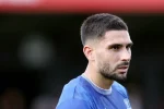 Neal Maupay, attaquant de l'OM en partance pour le Paris FC