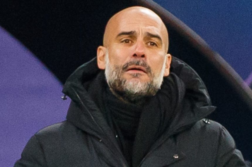 Pep Guardiola, manager de Manchester City